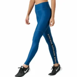 Clara High Waist Tights Blue