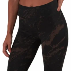 Classic Printed 7/8 Tights Brown/Black