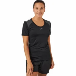 Club 22 Tech T-shirt Women Black