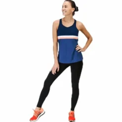Club Tank W Blue/Orange