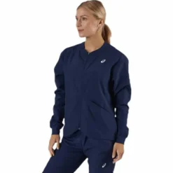 Club Woven Jacket Blue