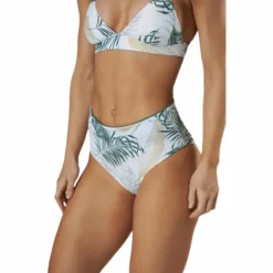 Coastal Palms Rollup Bottom White/Green