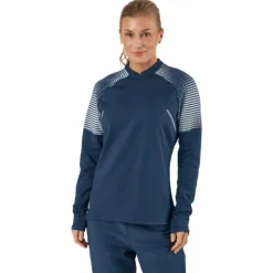 COLD.RDY Long-Sleeve Top Mock Long-Sleeve Top Crew Navy
