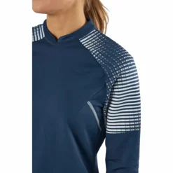 COLD.RDY Long-Sleeve Top Mock Long-Sleeve Top Crew Navy