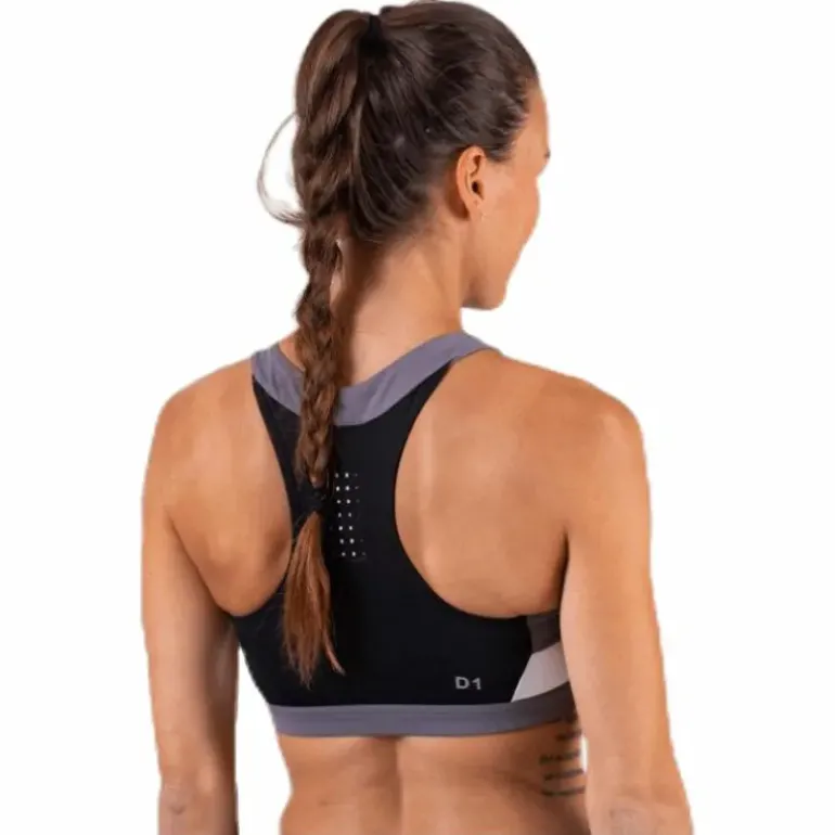 Color Block Bra 2 Black