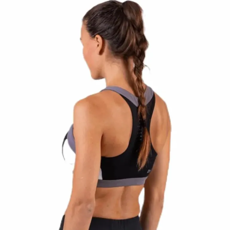 Color Block Bra 2 Black