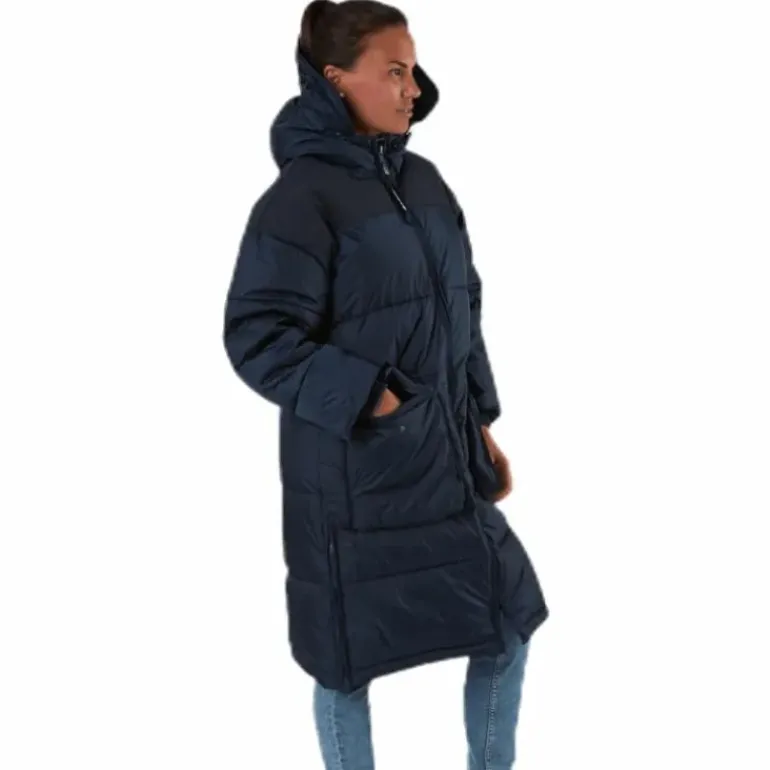 Comfy Puffer Coat Blue