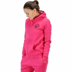 Comfy Zip Hood Pink