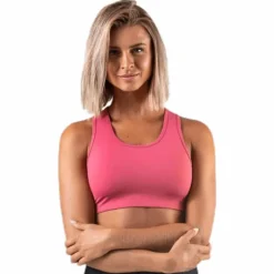 Compression Sports Bra C/D Pink