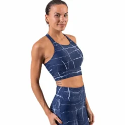 Concious Connected Sports Top Blue