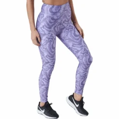 Control Tights Aop Hyacinth