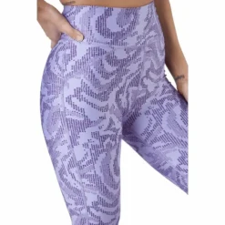 Control Tights Aop Hyacinth