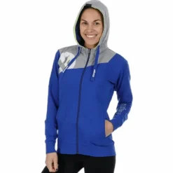 Core 2.0 Hood Jacket W Blue/Grey