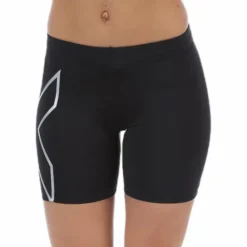 Core Compression 5" Shorts W Black/Silver