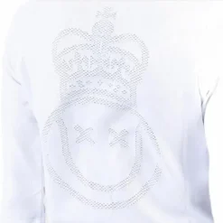 Court Cardigan White/Black