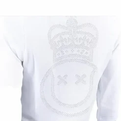 Court Cardigan White/Black