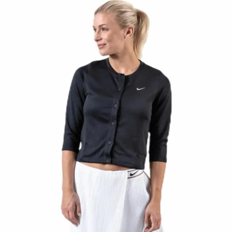 Court Cardigan White/Black