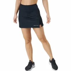 Court Jersey Skort Black