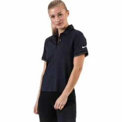Court Polo White/Black