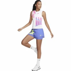 Court Slam Shorts Blue/Green