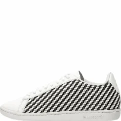 CourtsetT W Woven White/Black