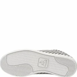 CourtsetT W Woven White/Black