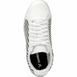 CourtsetT W Woven White/Black