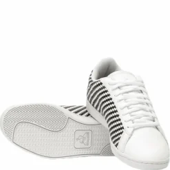 CourtsetT W Woven White/Black