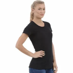 Crew-Neck Relaxed Black