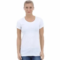 Crew-Neck Relaxed White
