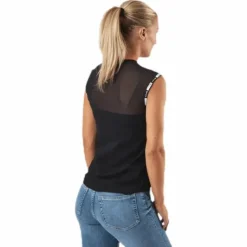 Crewneck Sleeveless T-Shirt Black