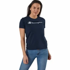 Crewneck T-Shirt Blue