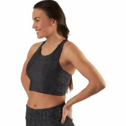 Croco Sport Top Grey