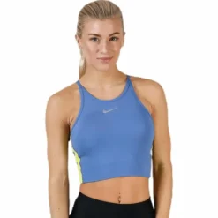 Crop Tank Surf Blue/Yellow