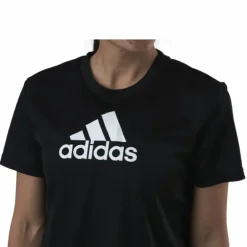 Cropped Logo Sport T-Shirt Black / White