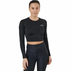 Cropped Longsleeve Black