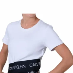 Cropped Short Sleeve T-Shirt White