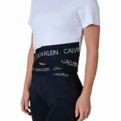 Cropped Short Sleeve T-Shirt White