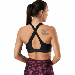 Crossback Mid Bra Black