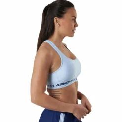 Crossback Mid Bra Blue