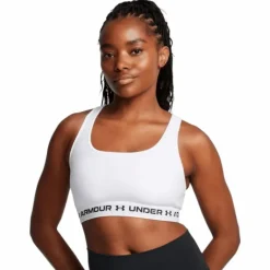 Crossback Mid Bra Mod Gray