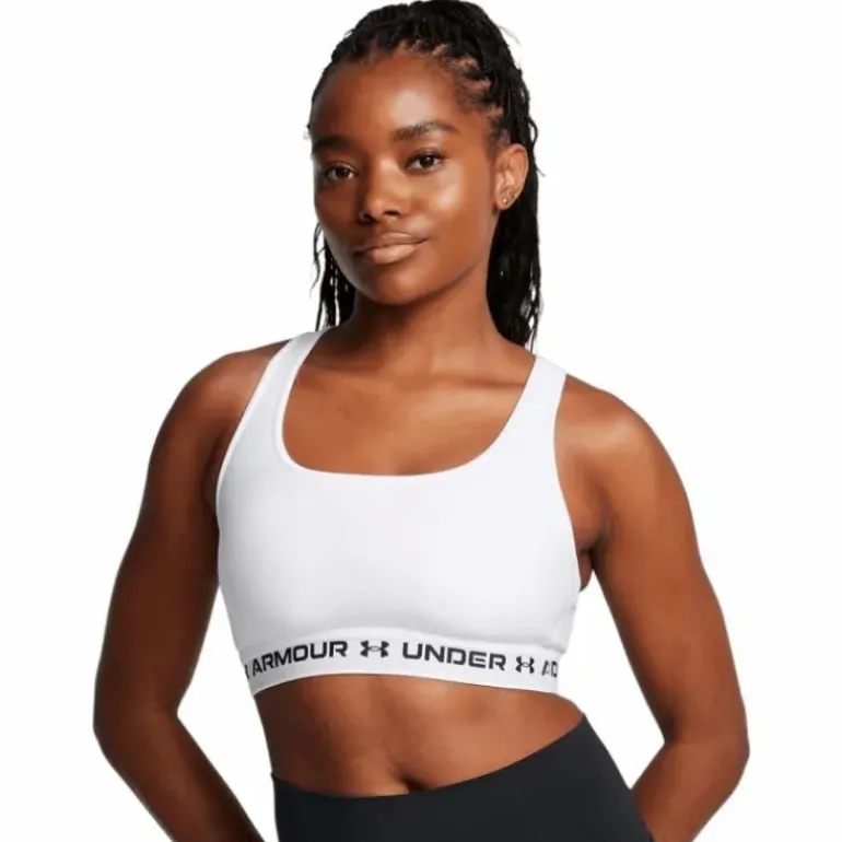 Crossback Mid Bra Mod Gray