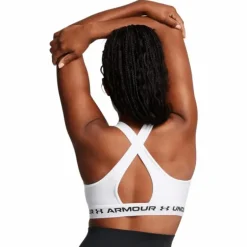 Crossback Mid Bra Mod Gray