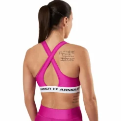 Crossback Mid Bra Pink