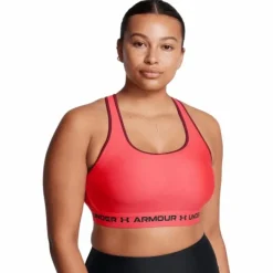 Crossback Mid Bra Racer Red