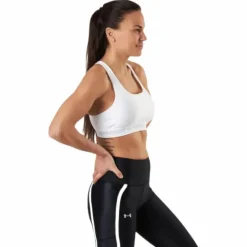 Crossback Mid Bra White