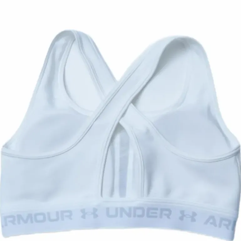 Crossback Mid Bra White
