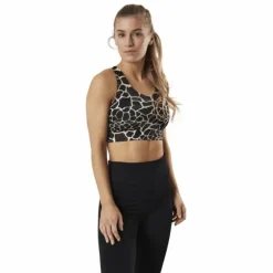 Crossback Sports Bra Brown