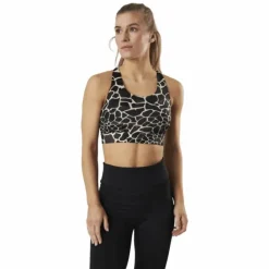 Crossback Sports Bra Brown