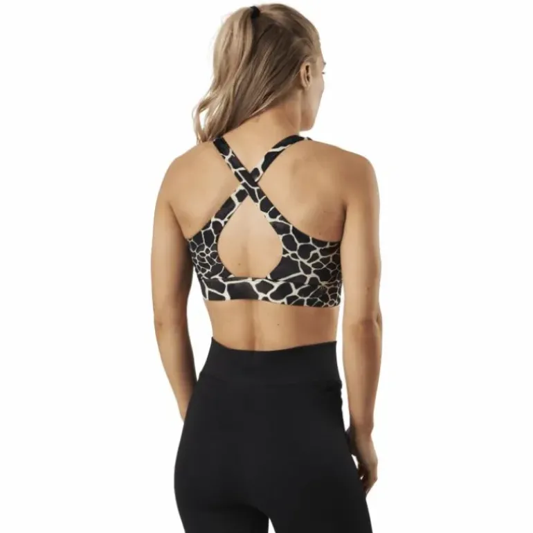 Crossback Sports Bra Brown